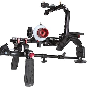 Shape Composite Bundle for Canon C300, Shoulder Support and Follow Focus
