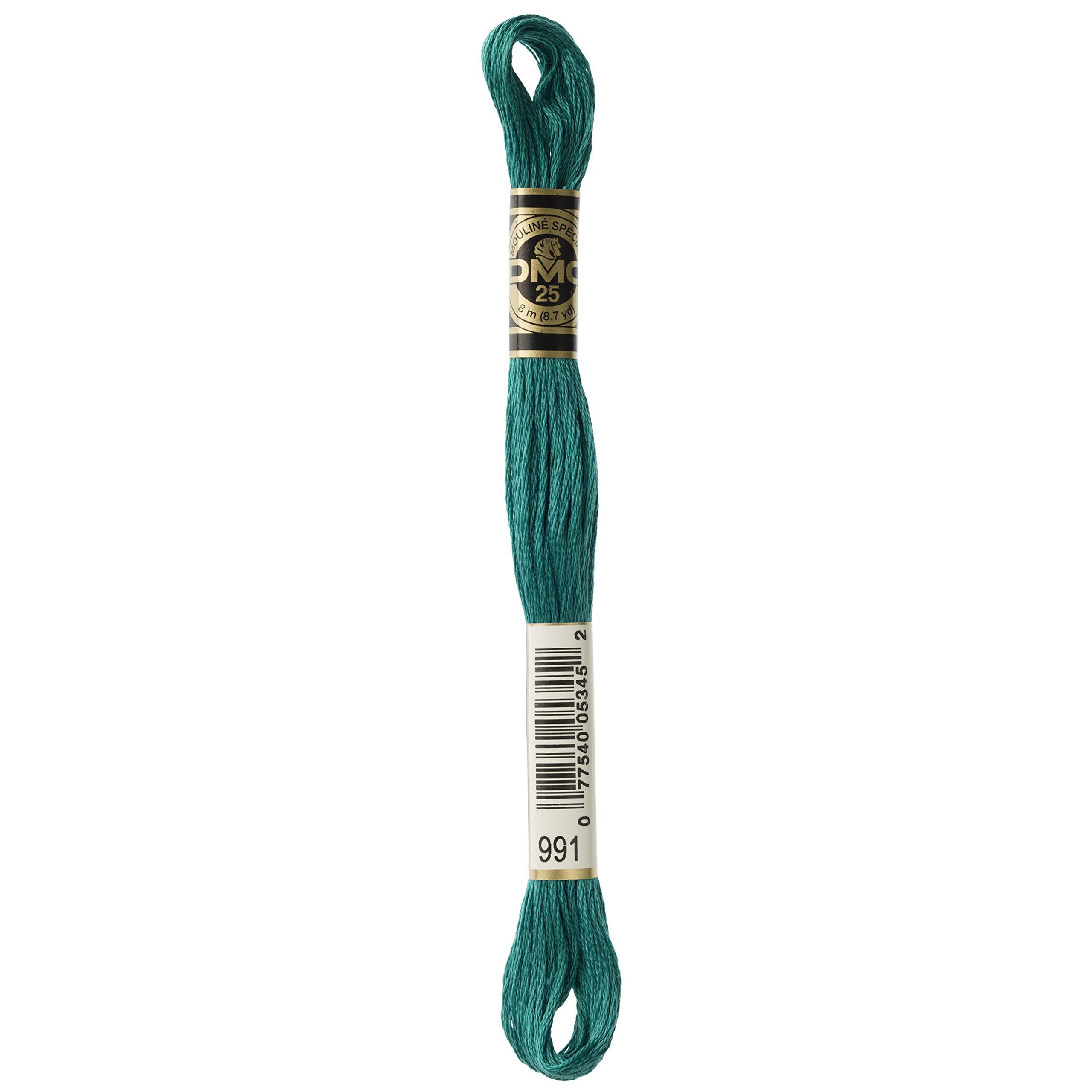 DMC 6-Strand Embroidery Cotton Floss, Dark Aquamarine