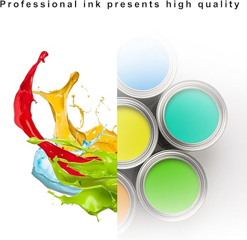 Miniatura 6 de Paquete de 2 cartuchos de tinta negra 63 XL compatibles con cartuchos de tinta compatibles para HP 63XL Officejet 3830 4650 4652 4655 5200 5255 Envy