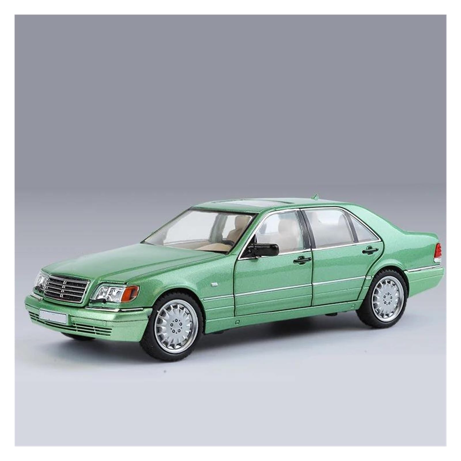 Btwodian Scale Model Car 1:24 For Benz W140 S320 Alloy Car Model Diecasts Metal Vehicles Collections Desk Decoration(C)