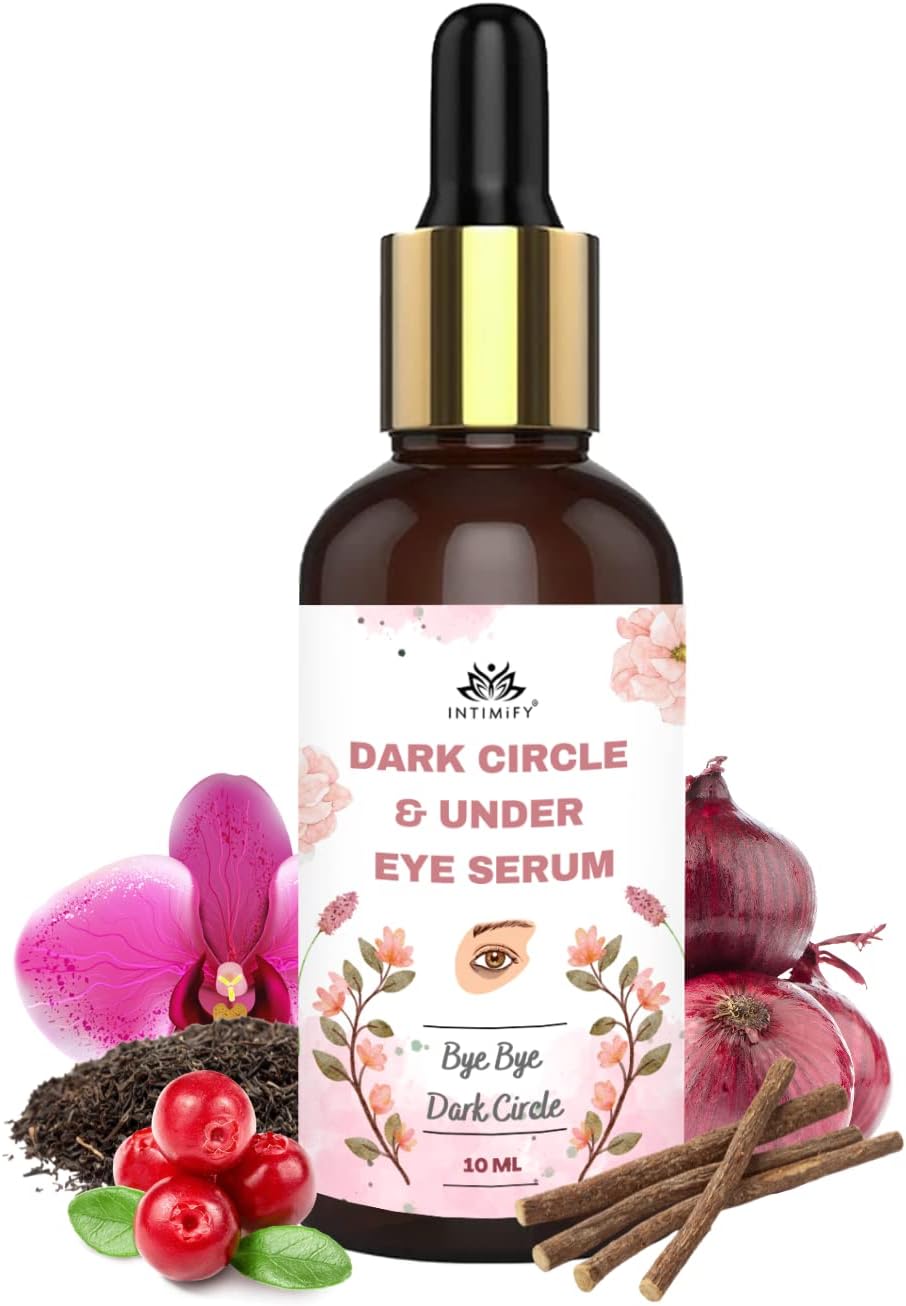 Under Eye Serum For Dark Circles For Women & Men, Under Eye Serum For Wrinkles & Puffy Eyes 10 ml (Pack of 1)