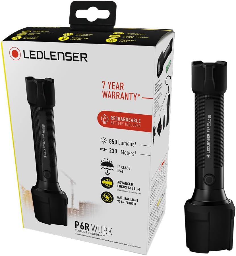 Ledlenser P6R Work 850 Lumens