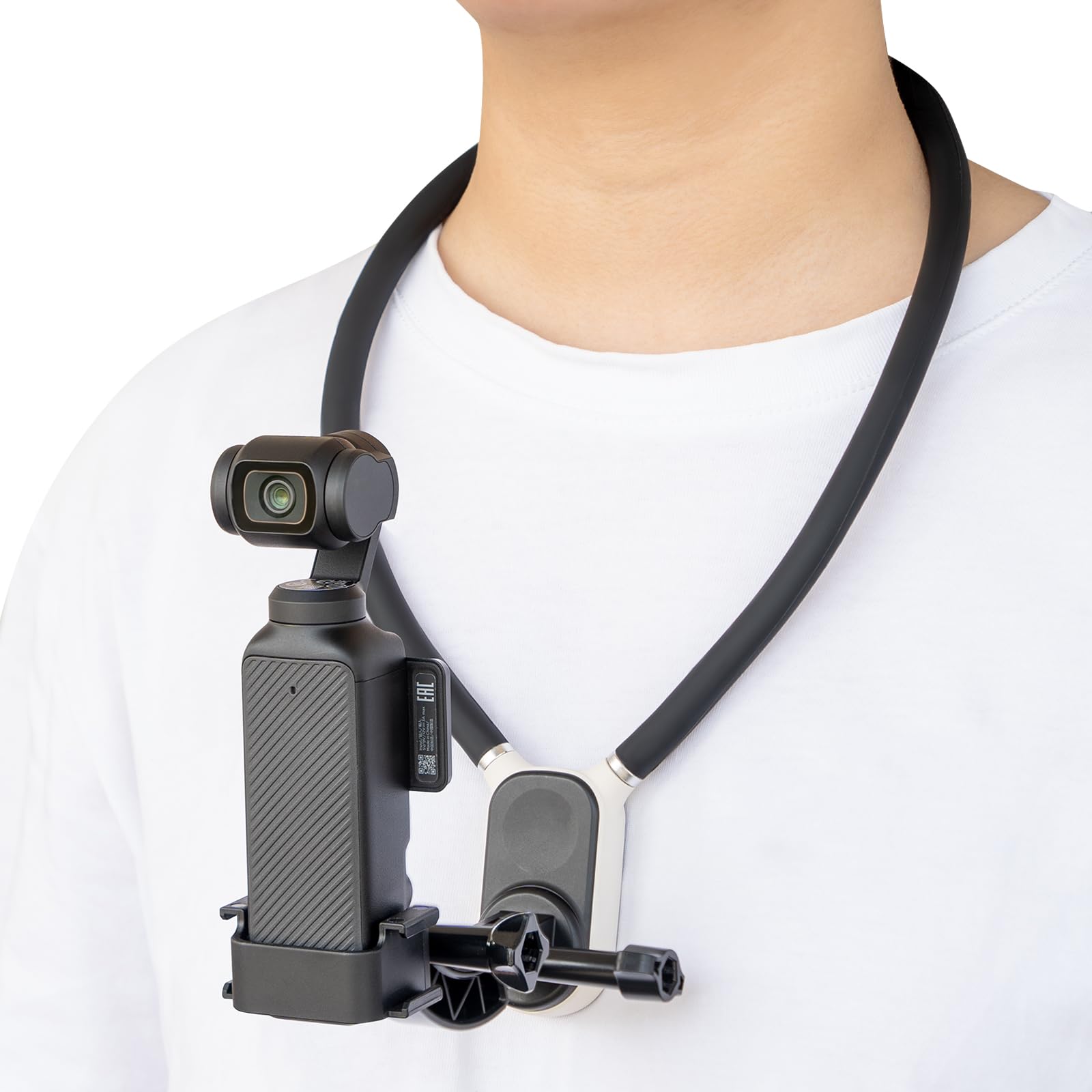 Pocket 3 Magnetic Neck Mount for DJI OSMO Pocket 3,Chest Mount POV/Vlog Video Selfie Stand Hand Free Neck Holder for GoPro Hero12/11/10/9,Camera Accessory