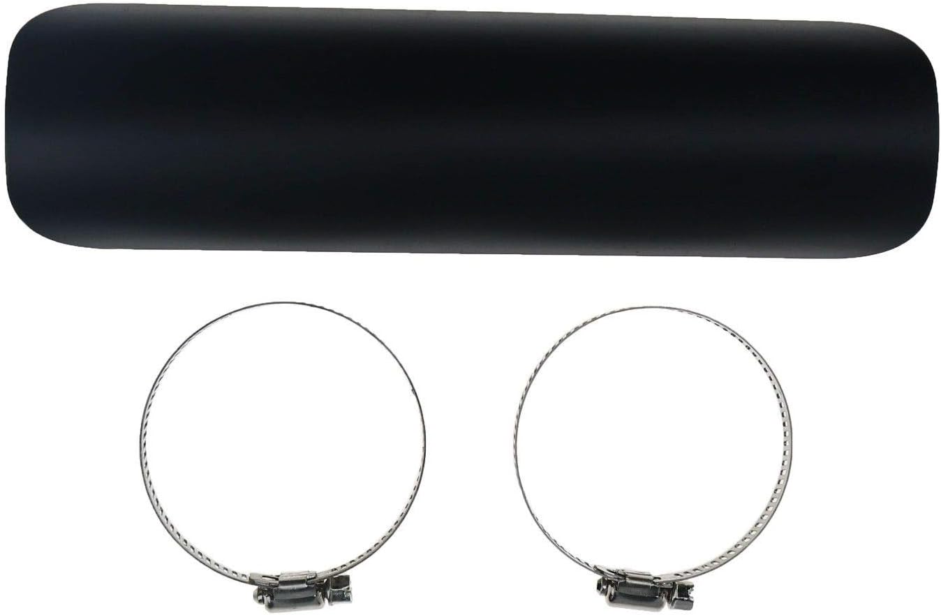 Plain Exhaust Heat Shield Heel Guard Cover For Harley Honda Triumph Victory Cafe