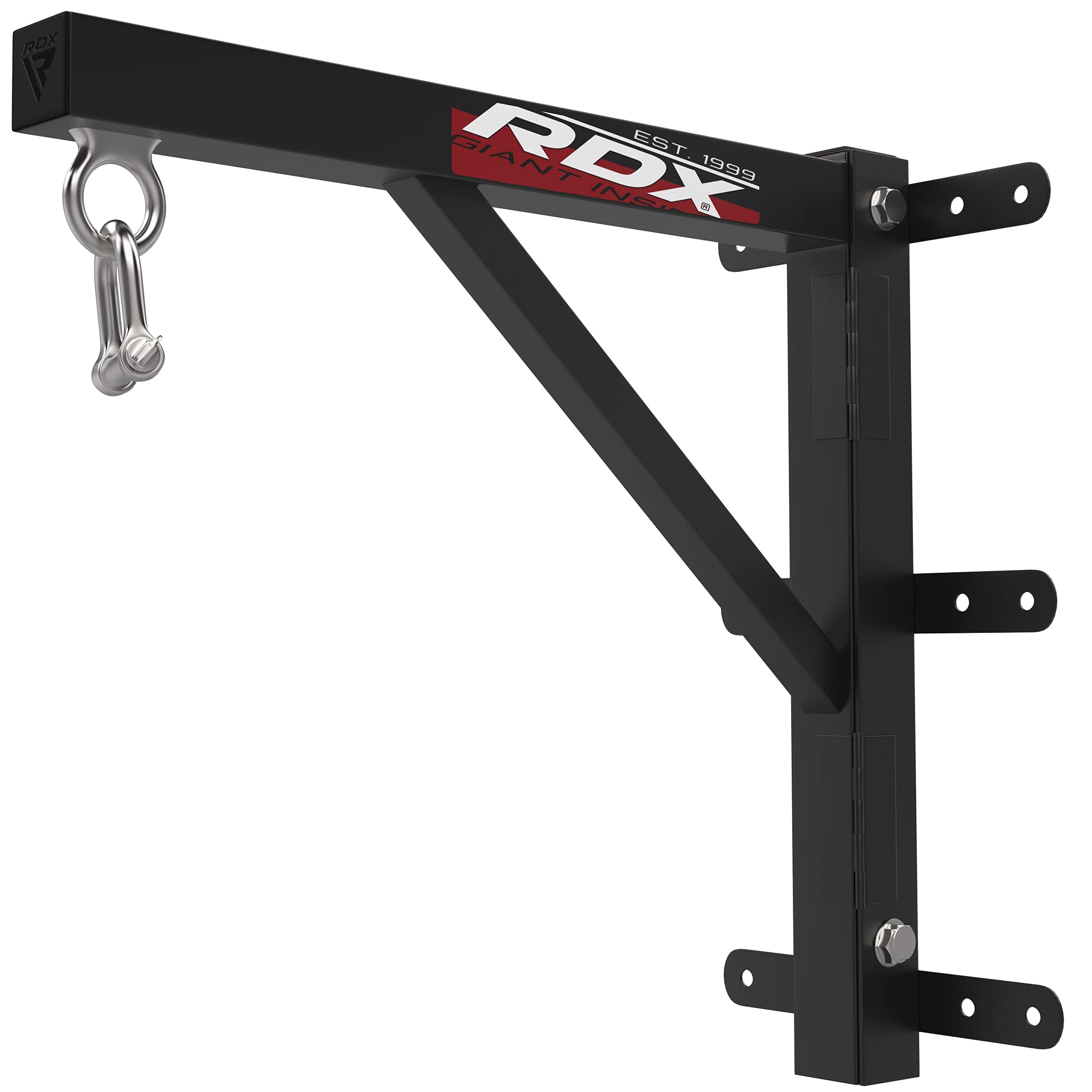 Rdx Boxing Retractable Folding Wall Bag Swivel Ceiling Hook Mma