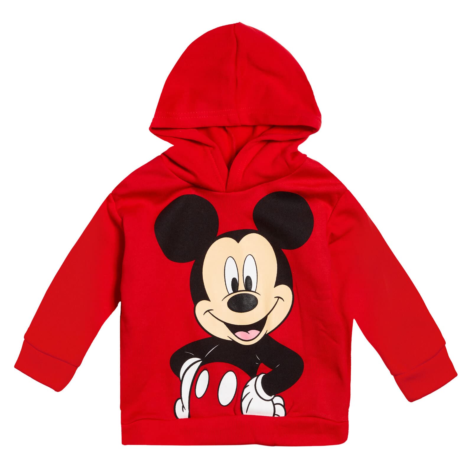 Disney Myszka Miki Boże Narodzenie polarowy sweter z kapturem i spodnie do joggingu strój zestaw od noworodka do dużego dziecka rozmiary (0-3 miesięcy - 14-16)