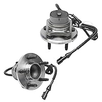 Vista 9 de Detroit Axle - Kit de cubo de rodamiento de rueda delantera FWD 2 piezas para Hyundai 2012-2017 Accent, cojinete de rueda de montaje de cubo