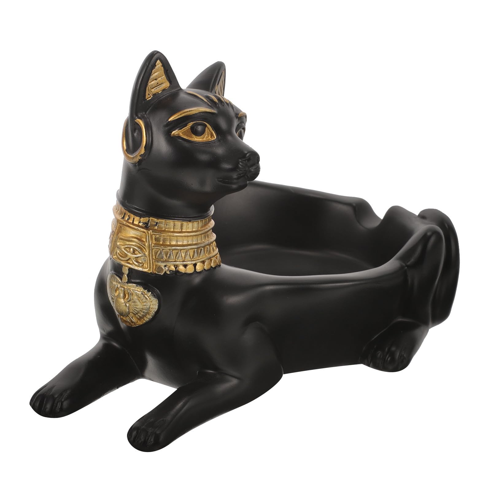 Plateau de rangement chat égyptien pour ne plus perdre vos clés sur votre bureau