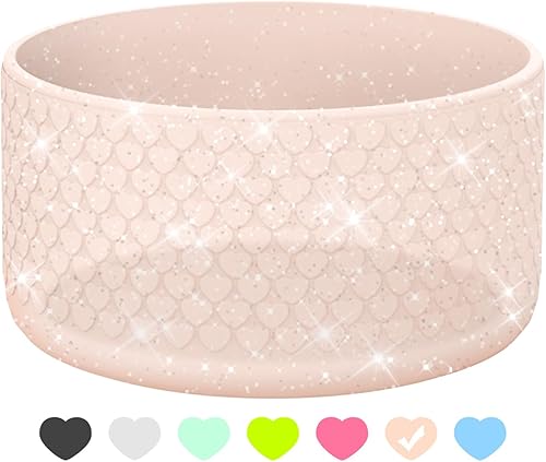 WUQID Funda protectora de silicona con textura de corazón para Stanley Tumbler Quencher de 40 onzas, 30 onzas, 20 onzas y IceFlow Flip de 20-30 oz y