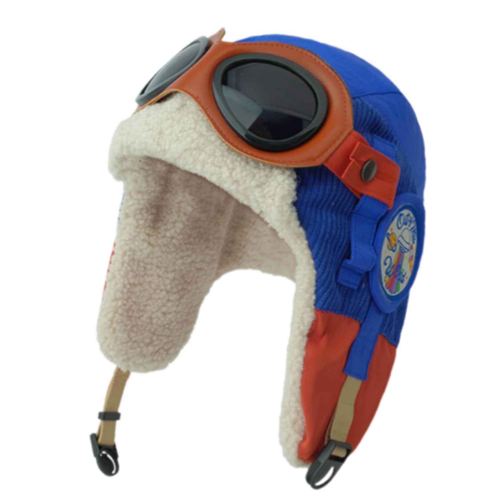 Gorro de invierno con orejeras, cazador cálido, algodón, unisex, para esquiar al aire libre, para climas fríos, gorro forrado con piel de algodón