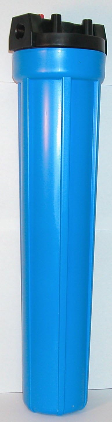 20" Standard Filter Housing, Blue/Black, 3/4" in/out