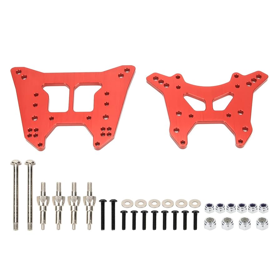 Amazon.com: RCAWD Alloy Front Rear Shock Tower 2pcs for