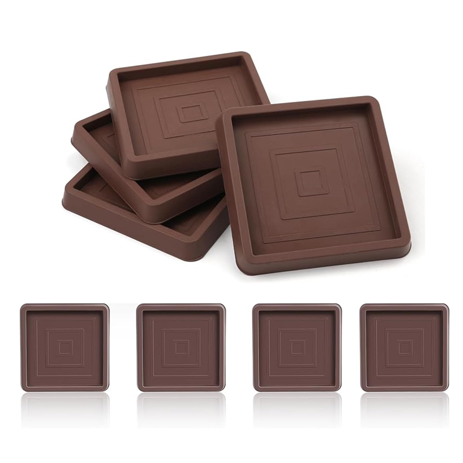 2.5x2.5" Furniture Gripper Pads