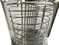 Vista 5 de Máquina calentadora eléctrica de perritos calientes 110 V 300 W de acero inoxidable para perritos calientes, máquina calentadora de bollos