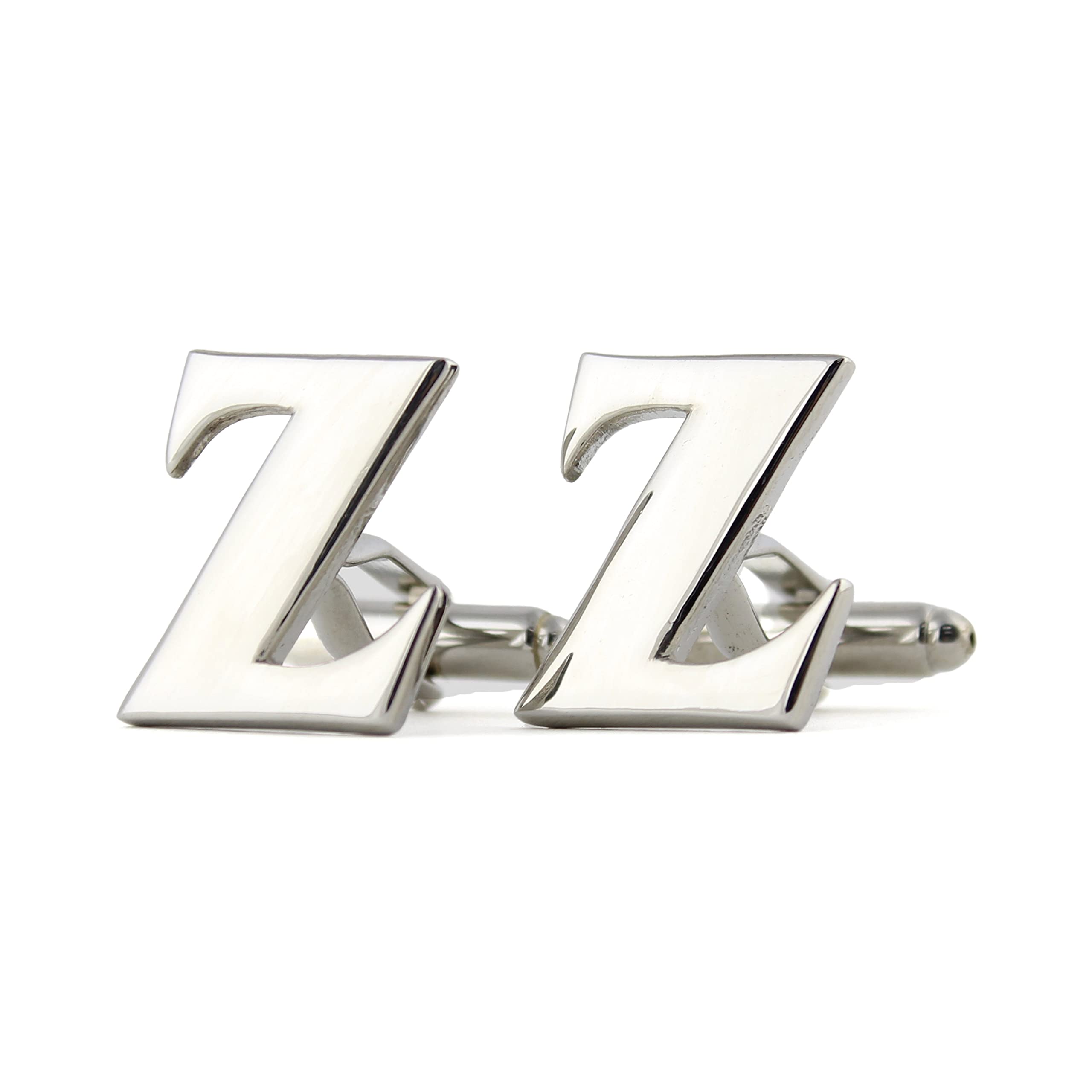 Peluche Silver Coloured Alphabet Cufflink (Letter Z) (B0B4DWJ9KC) Amazon Price History, Amazon Price Tracker