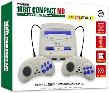 Amazon | (MD用互換機) 16ビットコンパクトMD【16BIT COMPACT MD