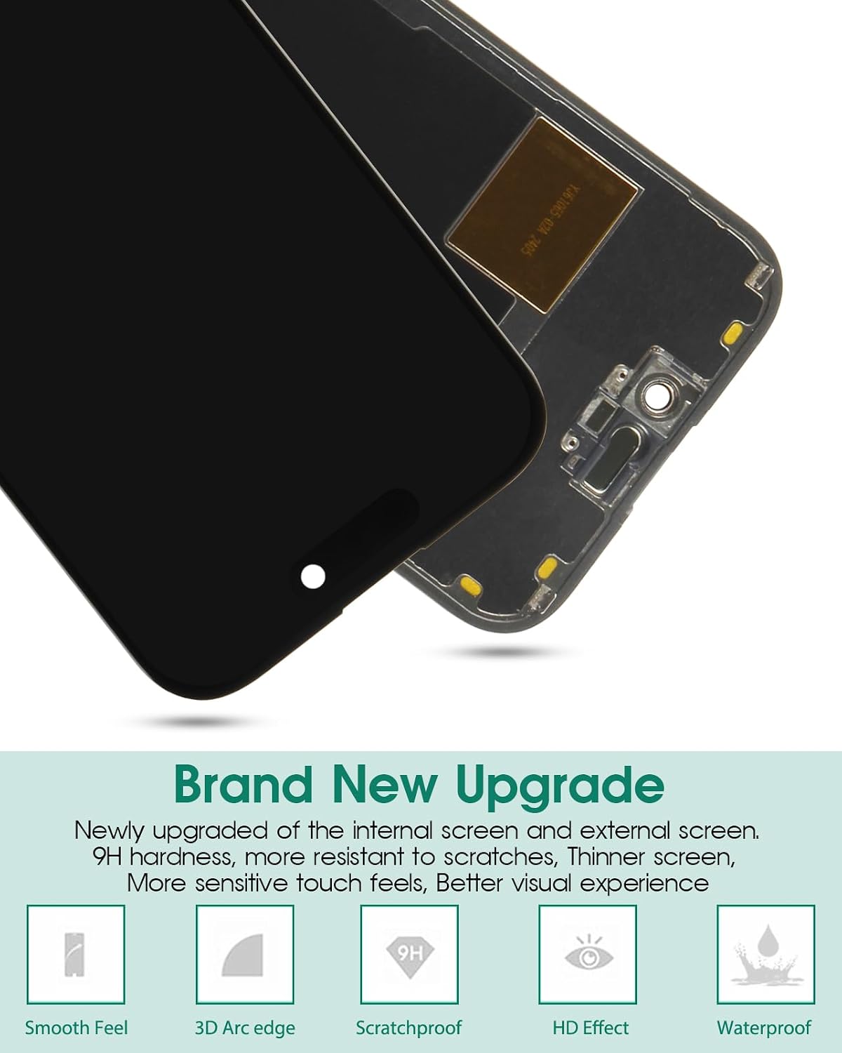 SRJTEK TFT for iPhone 15 Pro Screen Replacement for iPhone 15 Pro LCD Digitizer Repair for iPhone 15 Pro A2848 Touch Screen Display Assembly A3101 A3102 A3104 (Not Original), Black