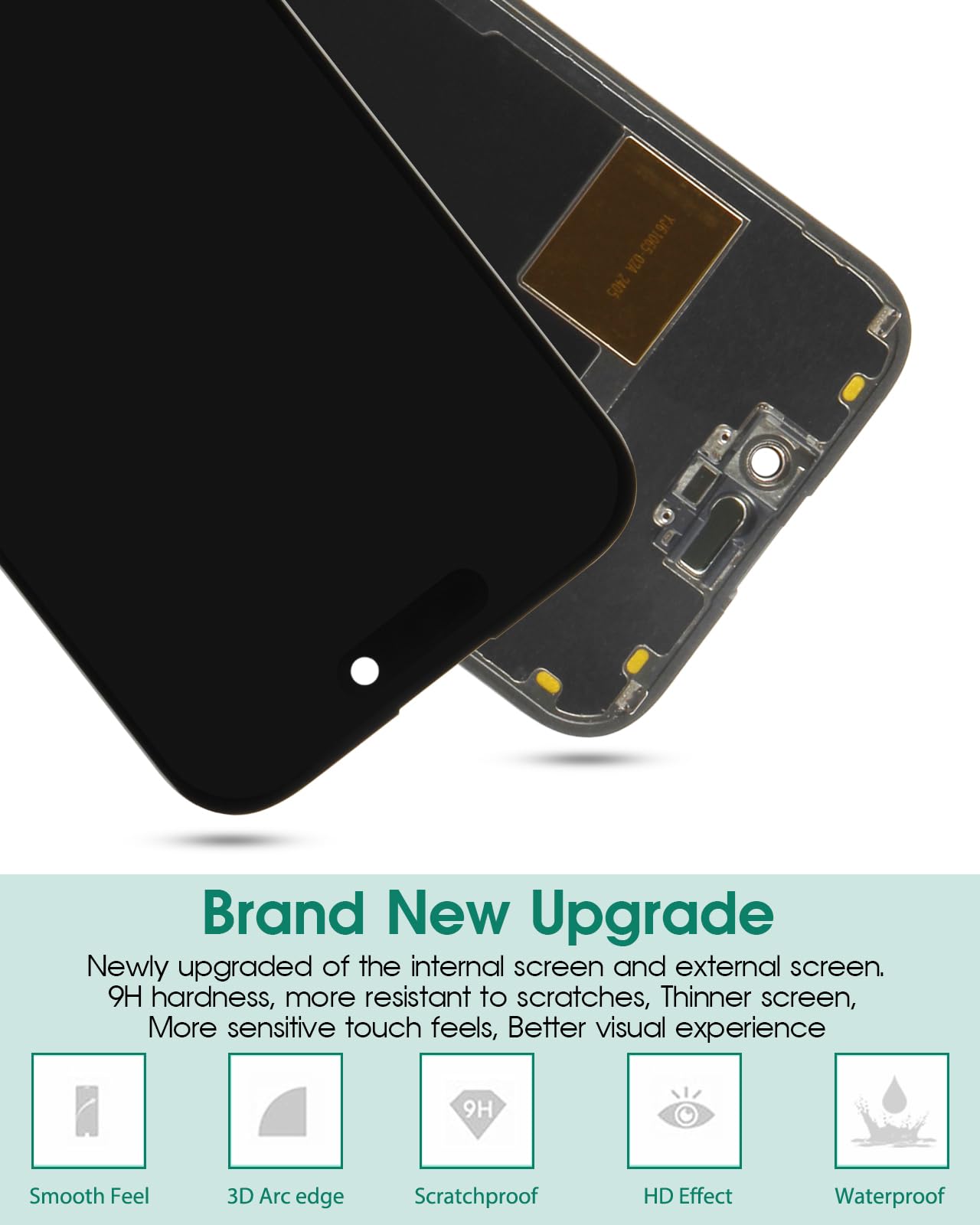 Vitre arrière avec support iPhone 15 Pro blanc - Apple Tout pour Phone