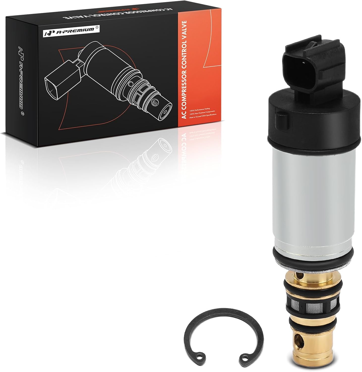 A-Premium AC Compressor Control Solenoid Valve PXE14, PXC14 Compatible with Nissan Sentra 2013 2014 2015 2016, 1.8L