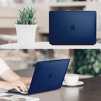 Fintie Hoes Compatibel met MacBook Pro 13 2020-2016 A2338 M1 A2289 A2251 A2159 A1989 A1706 A1708, Full Body robuuste hybride Beschermhoes TPU bumperhoes compatibel met MacBook Pro 13, (*Transparent