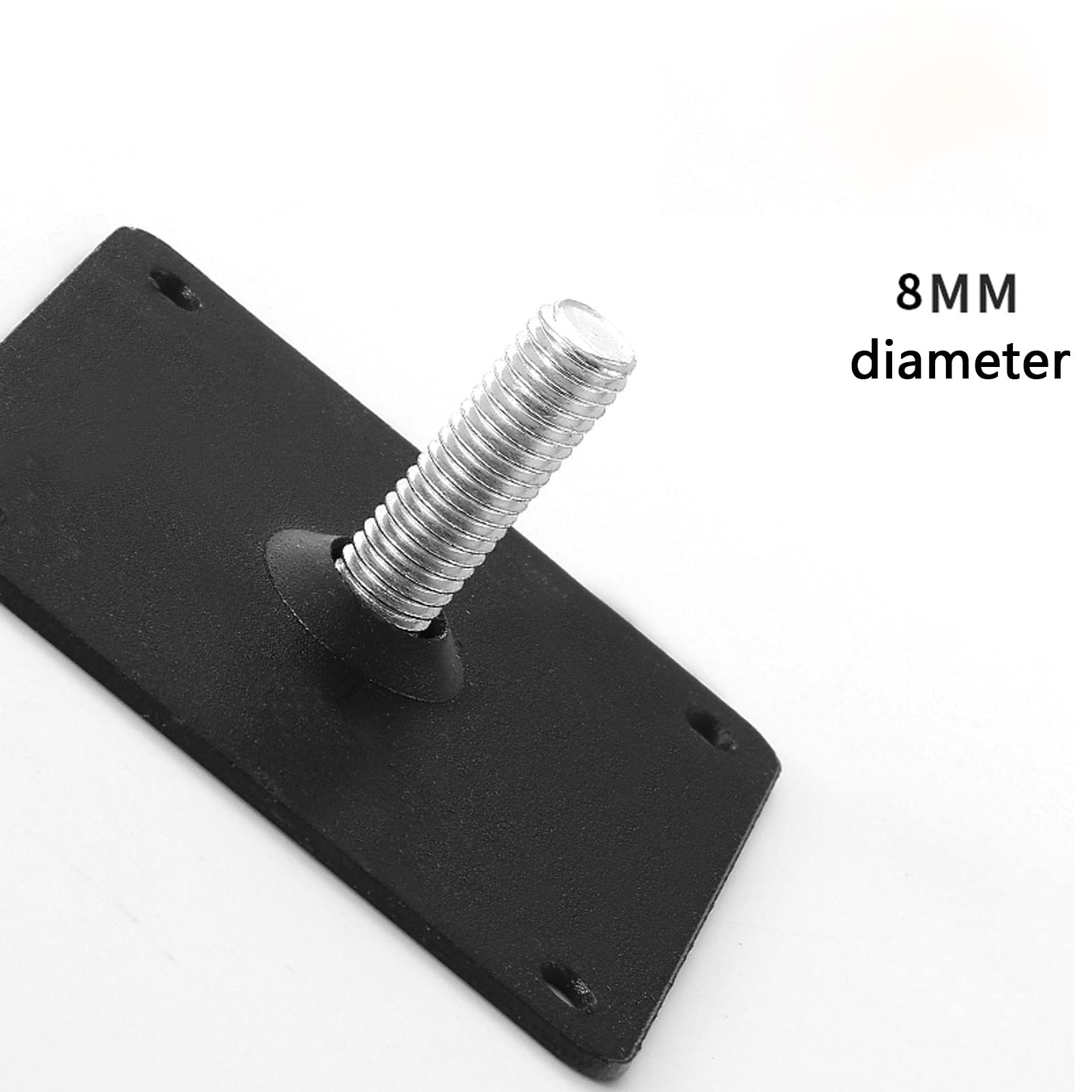 4 Piezas Patas para Muebles, Regulables en Altura 0-30 mm, Pies para Armario de Acero Inoxidable, para Sofa Mesa Estantes Cama, con Tornillo, Dorado champagne (60cm/23.62in)