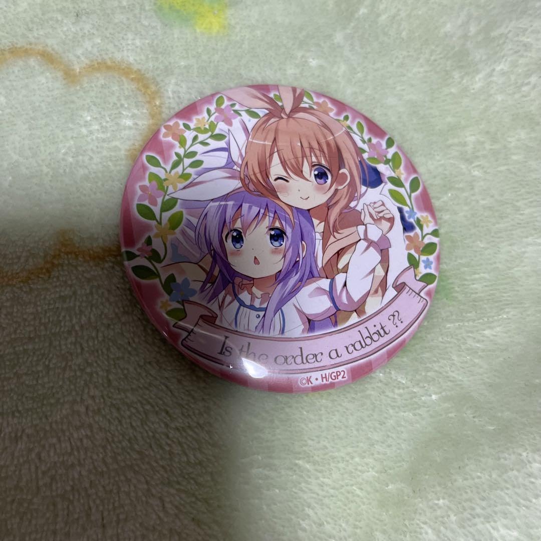 Amazon.co.jp: 缶バッジ ご注文はうさぎか？ チノ ココア ごちうさ