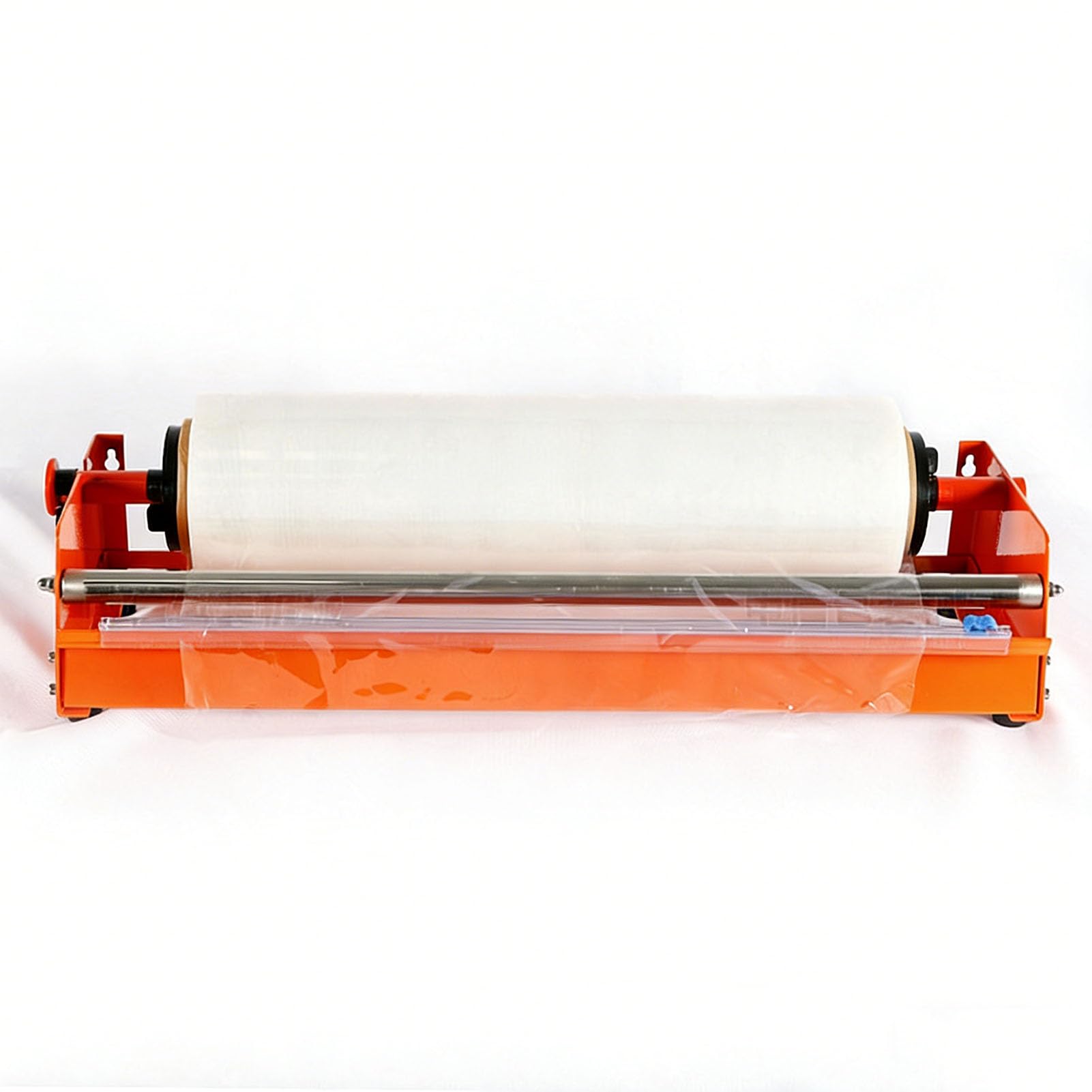 Manuelle Stretchfolie-Verpackungsmaschine mit Messer - Max. 500 mm Folienbreite, ideal für Lebensmittelverpackungen