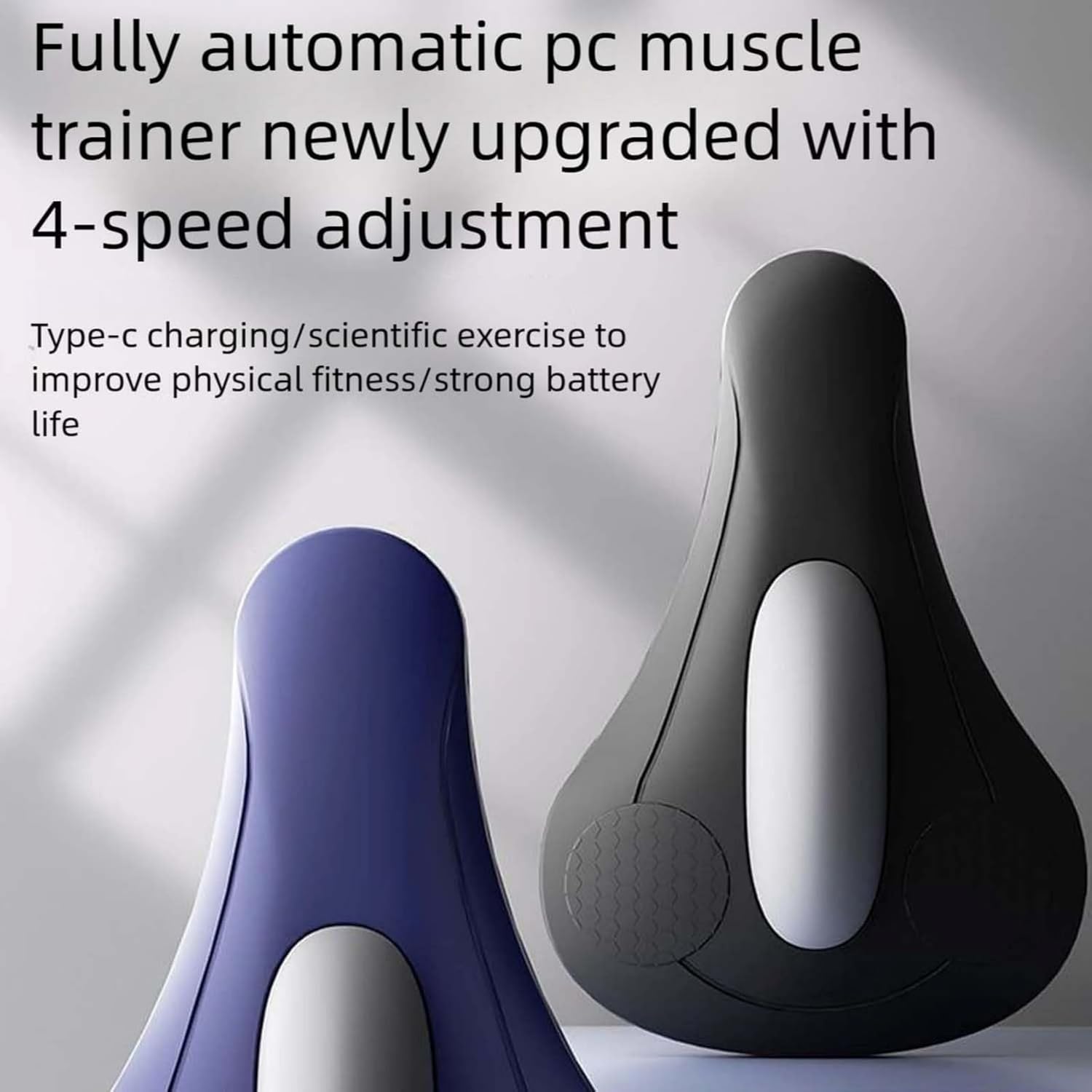 Pelvic Floor Exercise Devices, Unisex Kegel Exerciser for Male, 4 Modes Smart Pelvic Floor Muscle Exerciser, USB-C Charging, Home Fitness for Daily Core Strength (Black,Remote Control)