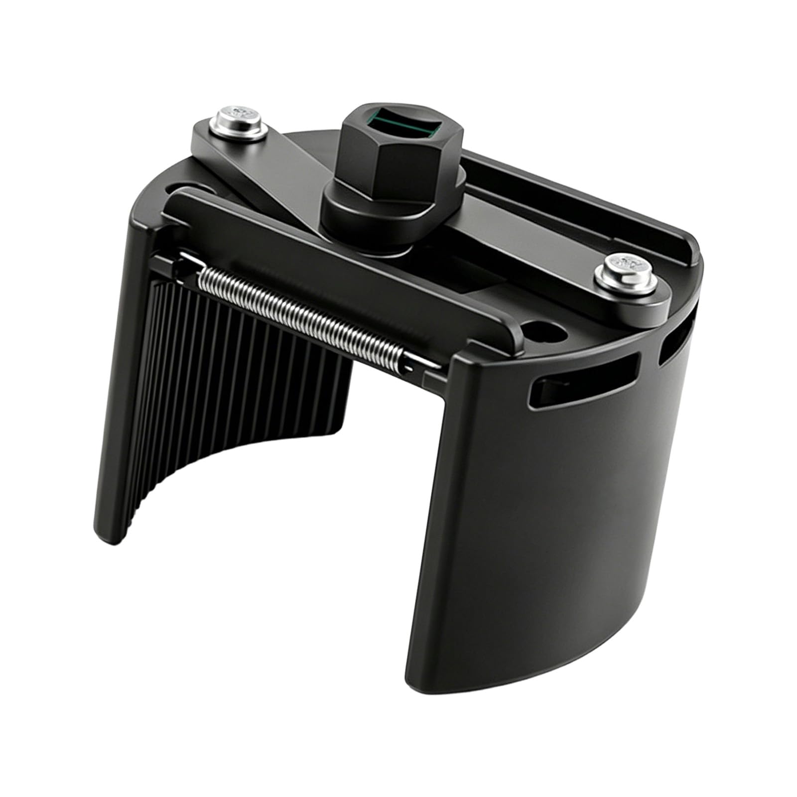 Llave de servicio de filtro con unidad de 1/2 pulgada y removedor de fundición en forma de U para trabajo apretado del compartimento del motor y mantenimiento de rutina del vehículo, herramienta