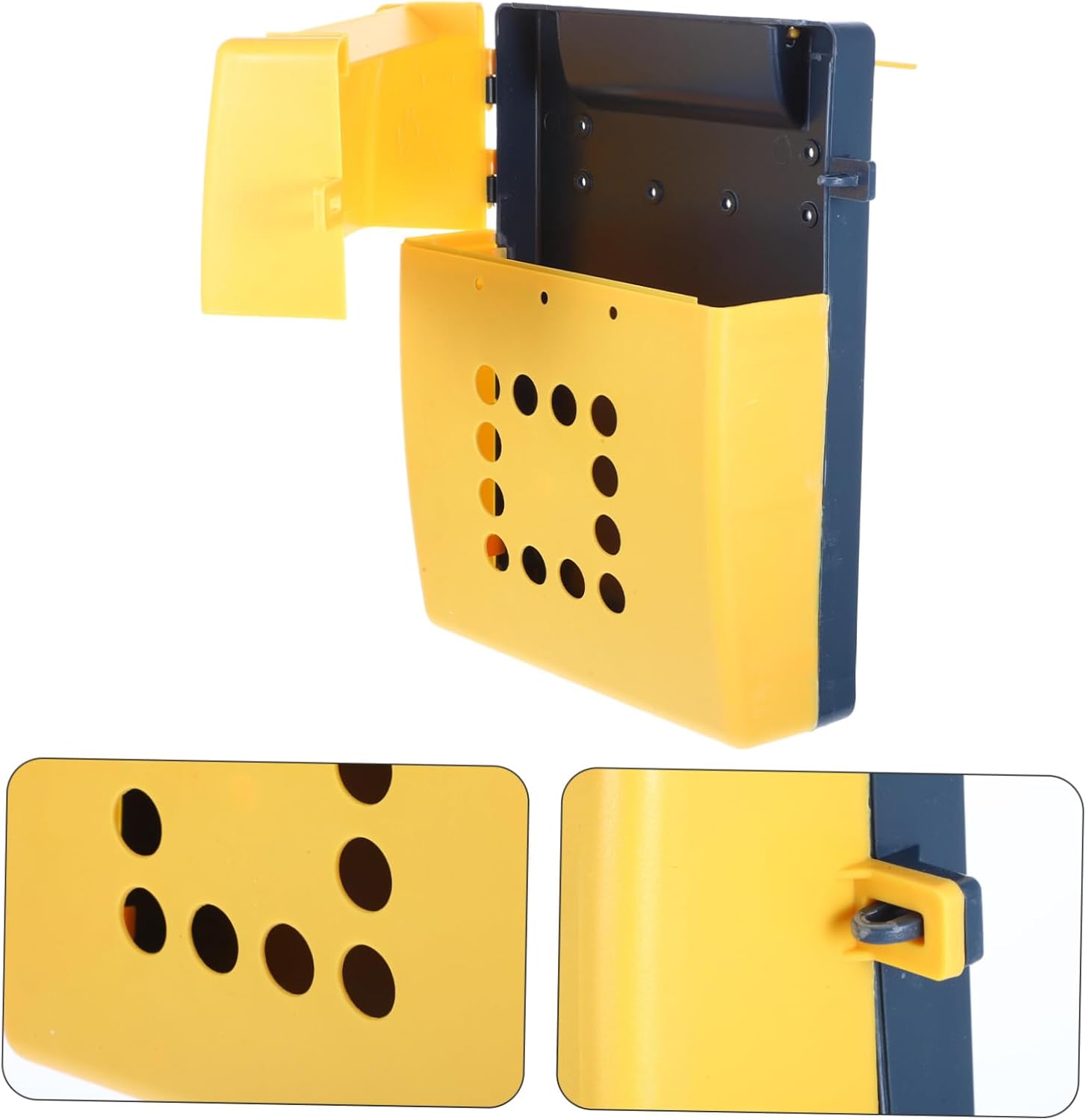 NUOBESTY Hanging Wall Mailbox with Lock Secure Suggestion Box for Classrooms and Public Spaces Capacity Lockable Letter Box Wall Mount Design for Easy Access