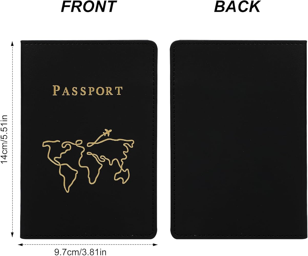 Étiquette Bagage Et Couvertures Passeport, Couvertures De Passeport, Etui à Passeport Protège Passeport, Porte-étiquetes,Couleur Rose