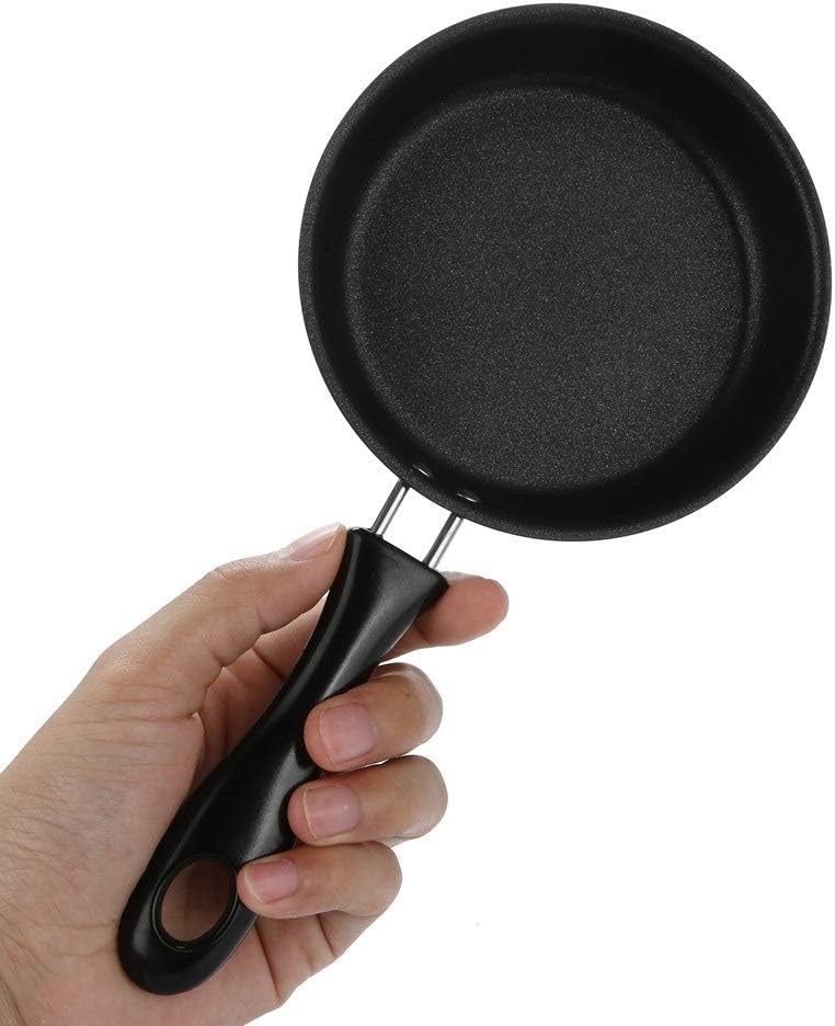 Cookware 32CM/28CM Frying Pan Non-Stick Double-Sided Barbecue Cooking Tool Stable Durable and Reliable Cookware Suitable for Home Outdoor (Size : 32cm)