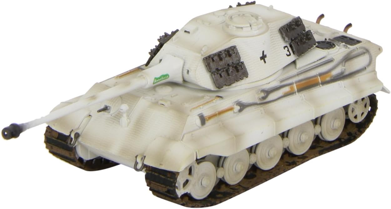 Easy model WWII German Tiger II Tank Porsche Schwere PzAbt 503 1/72 no diecast e