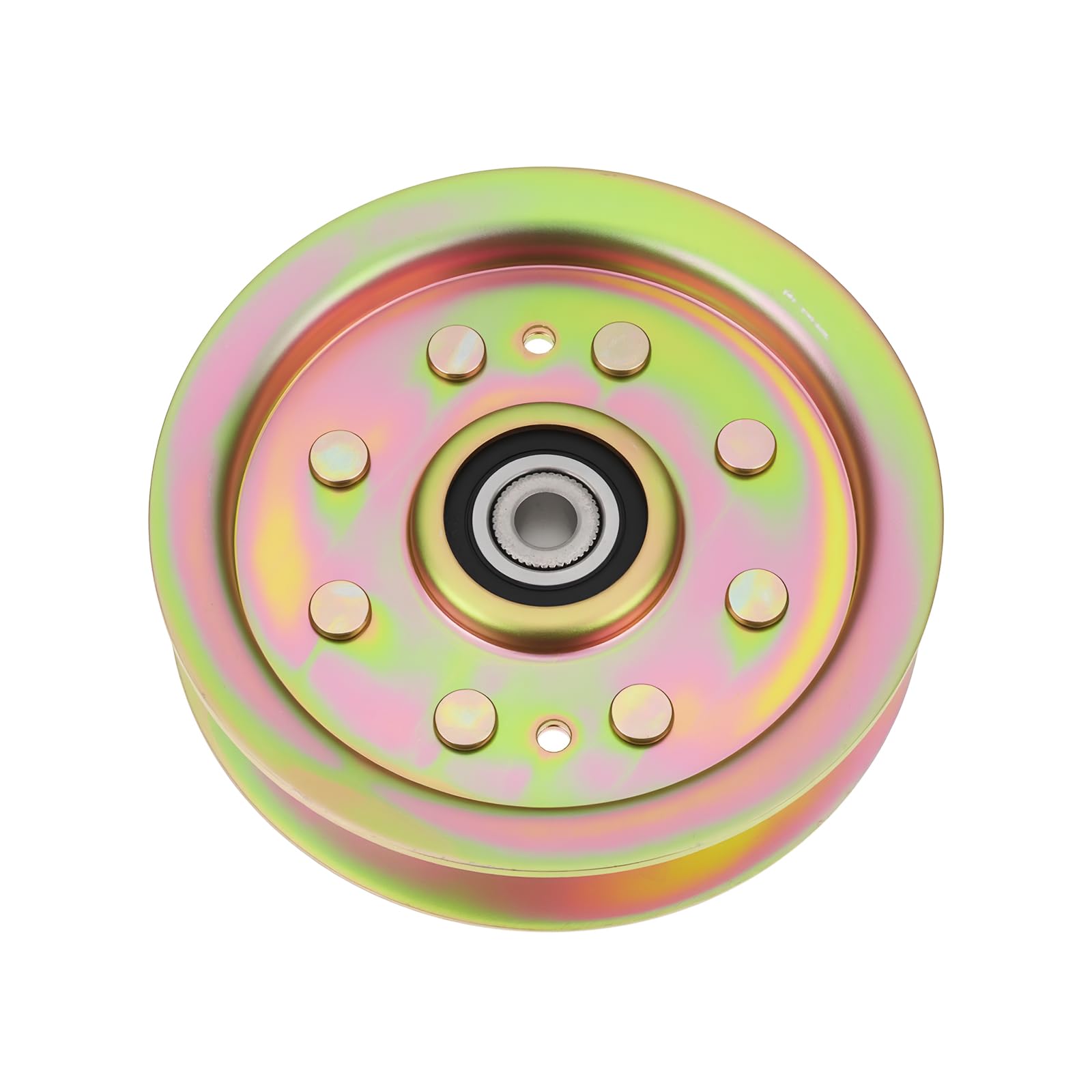 YINETTECH Rotary 9377 Flat Idler Pulley Replaces 753-08171 756-04129 Compatible with AYP Compatible with Craftsman