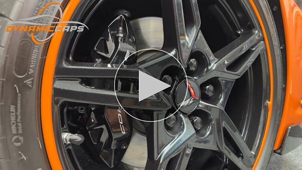 Amazon.com: C8 Corvette DynamicCaps Show Edition Floating