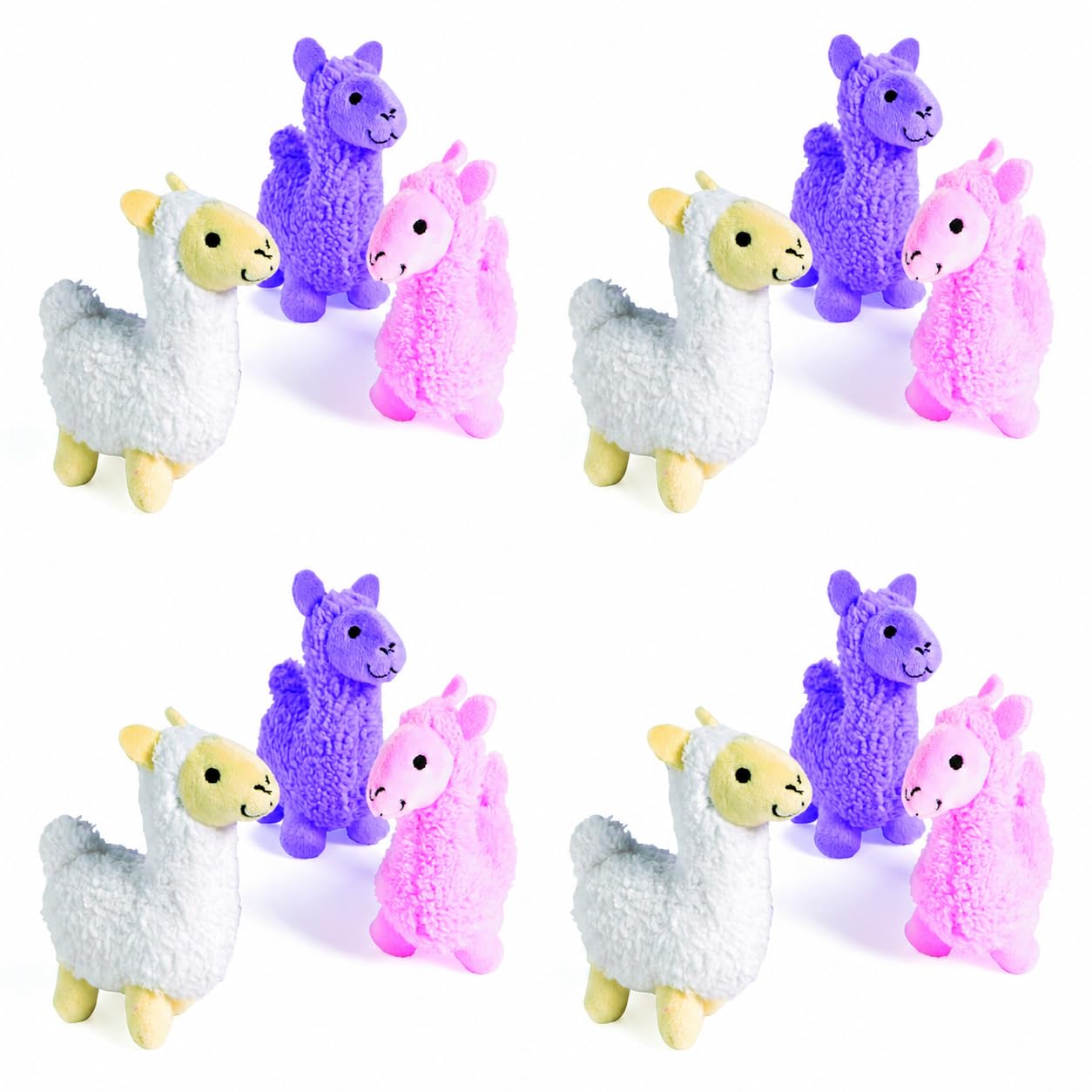  Bashful Llama Small ラマ　ぬいぐるみ Amazon.com: Fun Express Mini Llama Plush Stuffed Animals Bulk Set