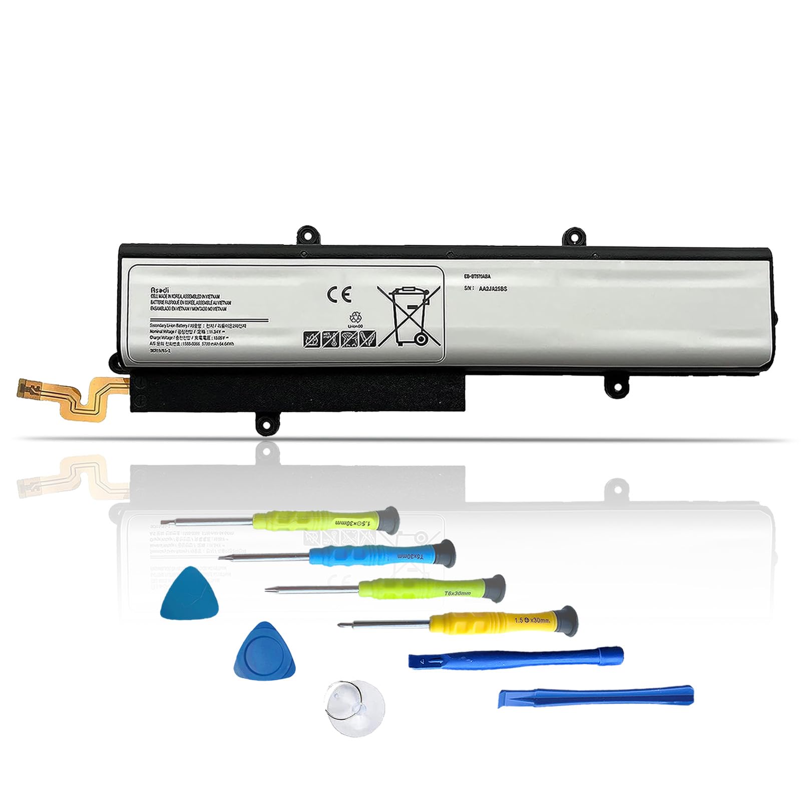 ASODI EB-BT670ABA EB-BT670ABE Laptop Battery Compatible with Samsung Galaxy View 18.4