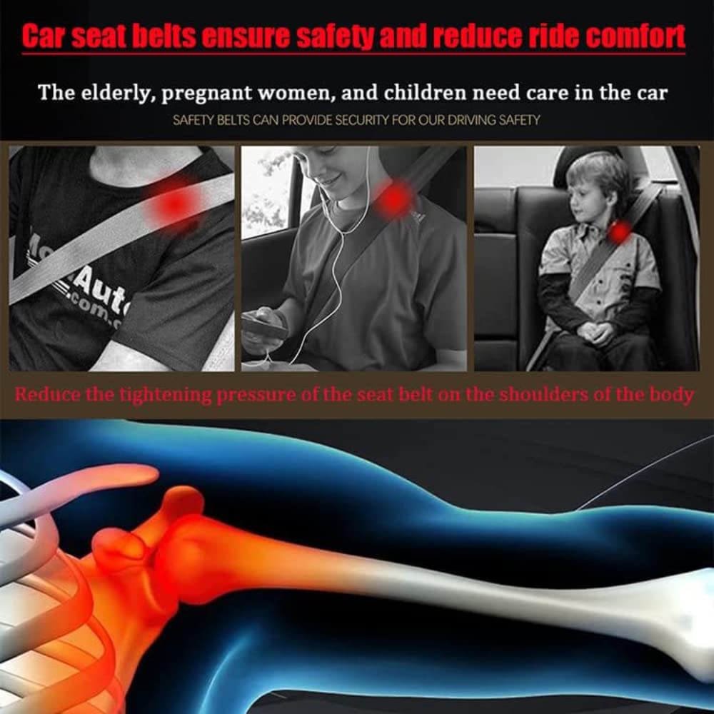 2x Sicherheitsgurt Polster Für Renault Clio - Bequeme Gurtauflagen Für Kinder & Erwachsene