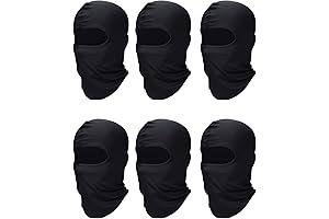 6 Pcs Ski Mask Cover Full Face Mask Summer Face Covering Ice...