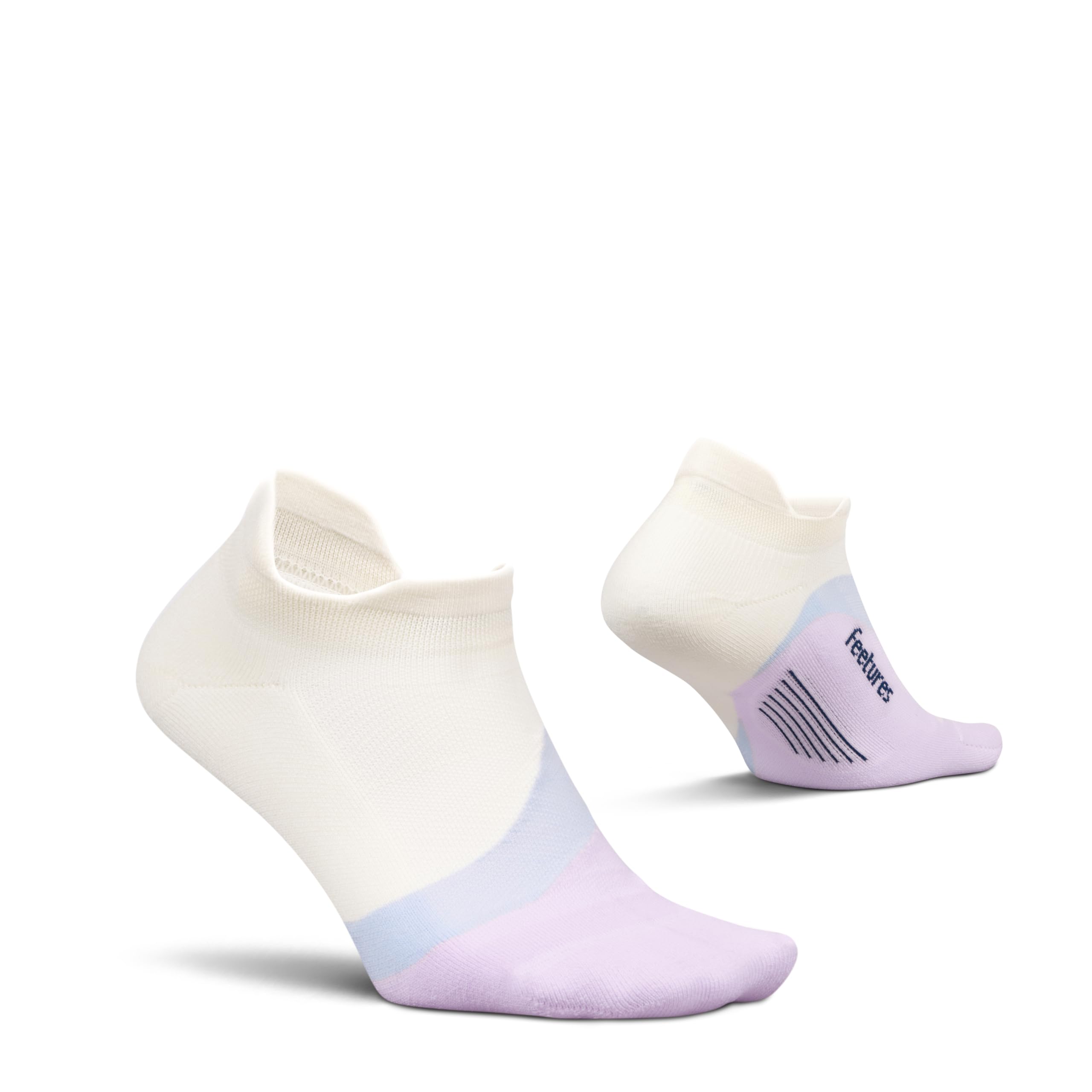Feetures Elite Light Cushion No Show Tab Sock Wave