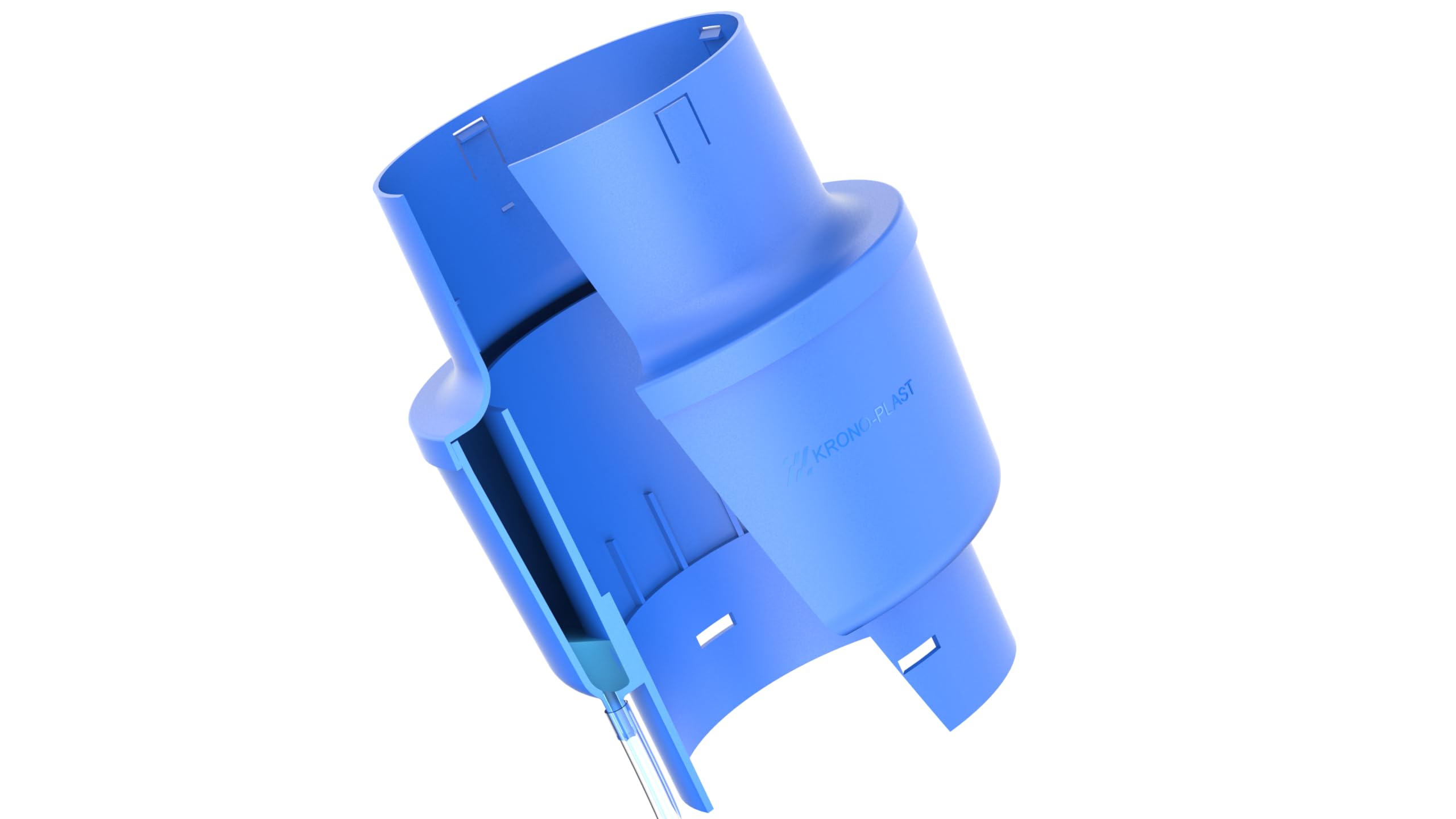 Kondenswassersammler 150 mm für Kronoflex Rohr | Kondenswasserabscheider, Zubehör für Rohr, Winkelrohr, Entlüfterkamin, flexibles Anschlussrohr und Flexschlauch