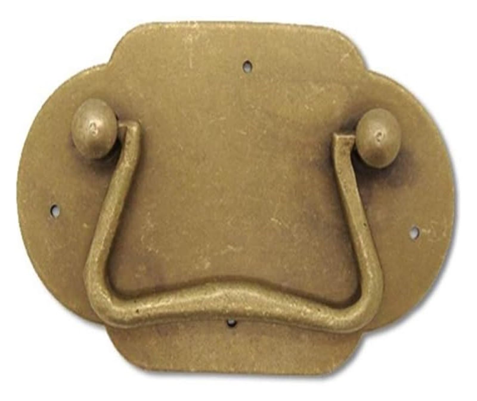 VOPLIVAT Vintage Brass Cabinet Drawer Pulls, Copper Furniture Cupboard Door Knob Drawer Handle