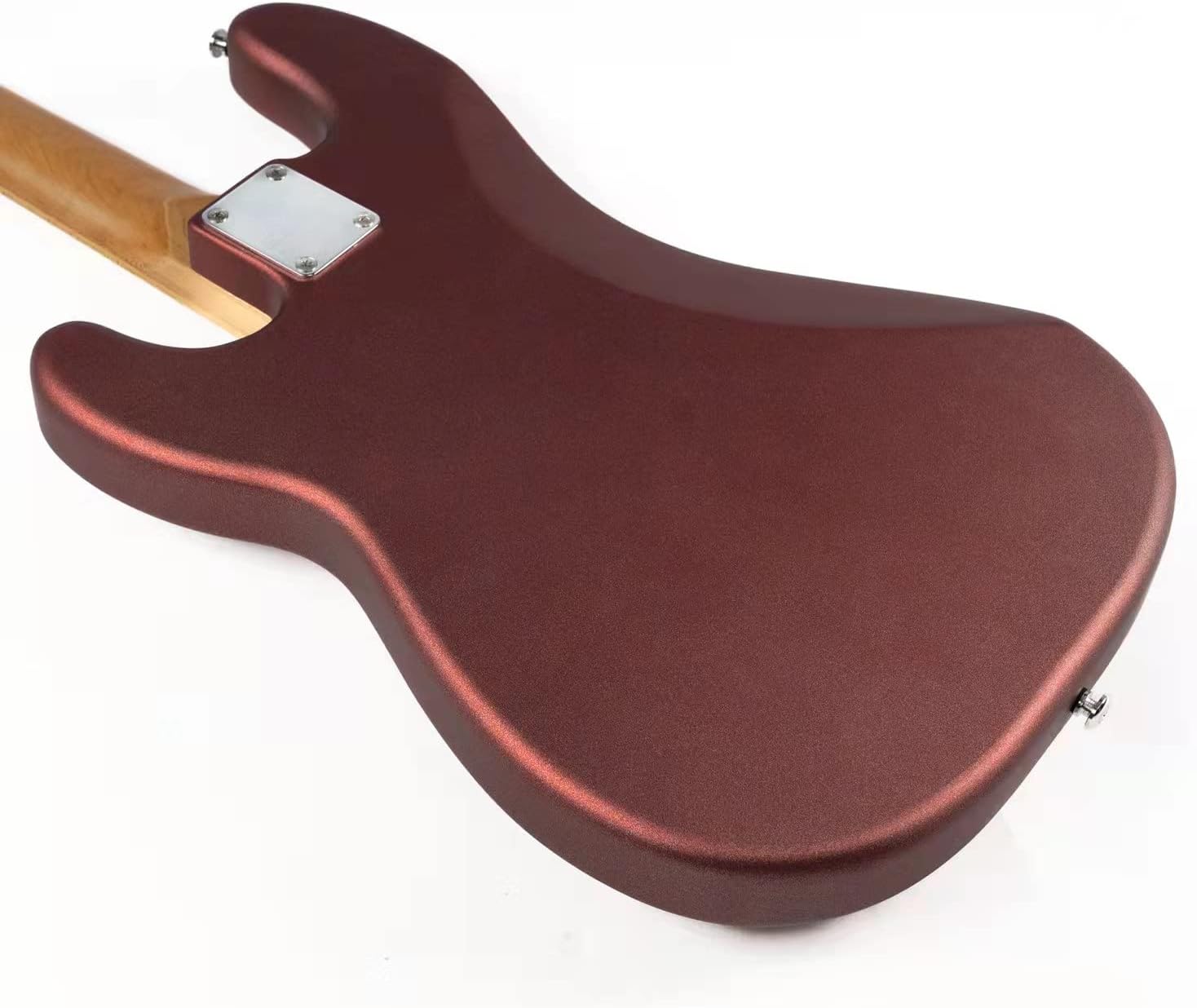 EART Guitars B-10 Roasted Maple Neck Mahogany Body Stainless Steel Fret Vintage Standard 4 Strings Electric Bass