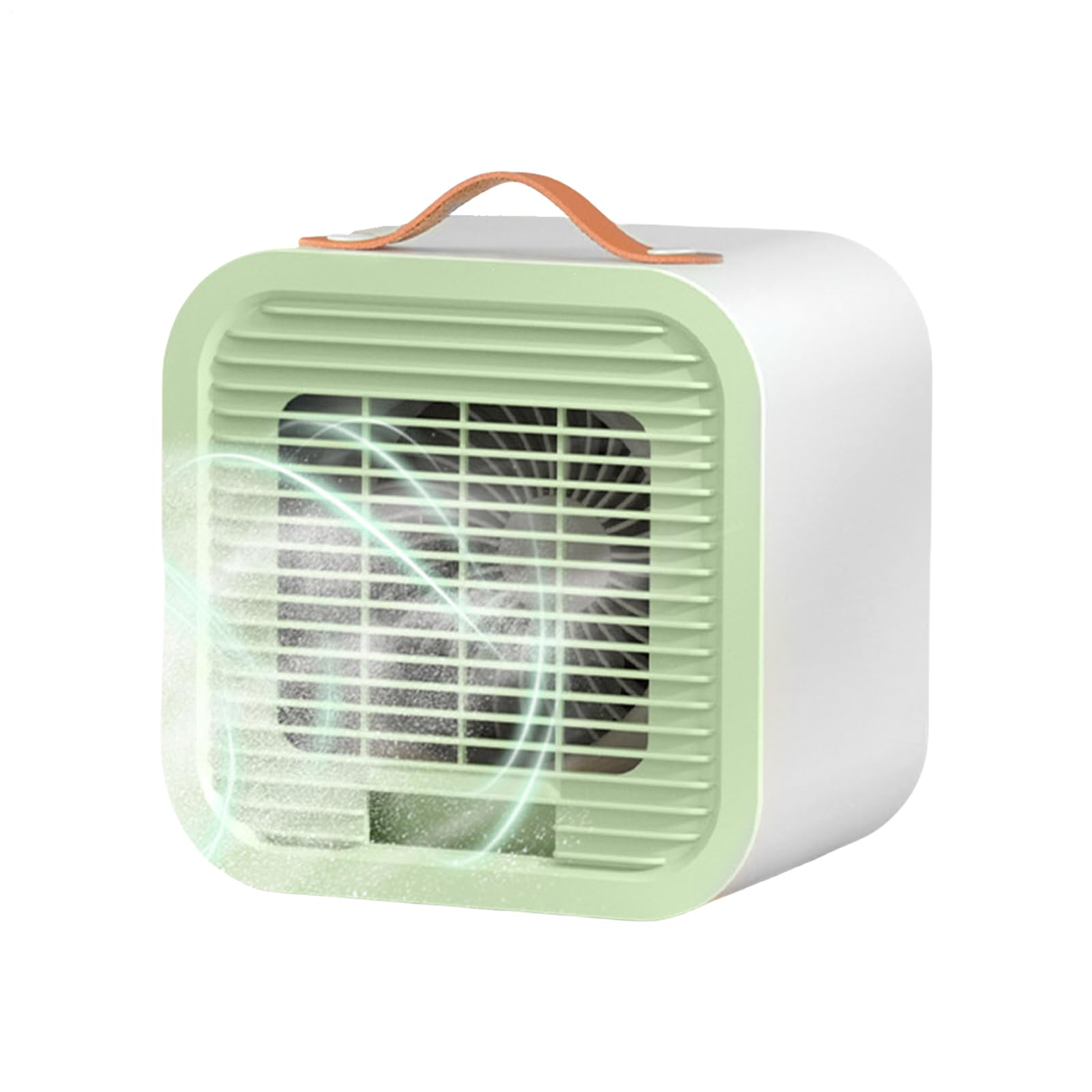 Air Conditioner Fan - Portable Air Conditioner Cooling Fan Personal Small Desk Air Cooler Rechargeable Cooler 3 Speeds