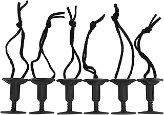 Soapow 6Pcs Surf Leash Leg Rope Plug Nylon Plastic Surf Leash Plug Surf AccessoryBlack2 Surf Leash Plug Surf Leash Leg Plug Surf Rope Plug Surf Leash Plug Surf Leash Leg Rope Plug Surf Leash Rope