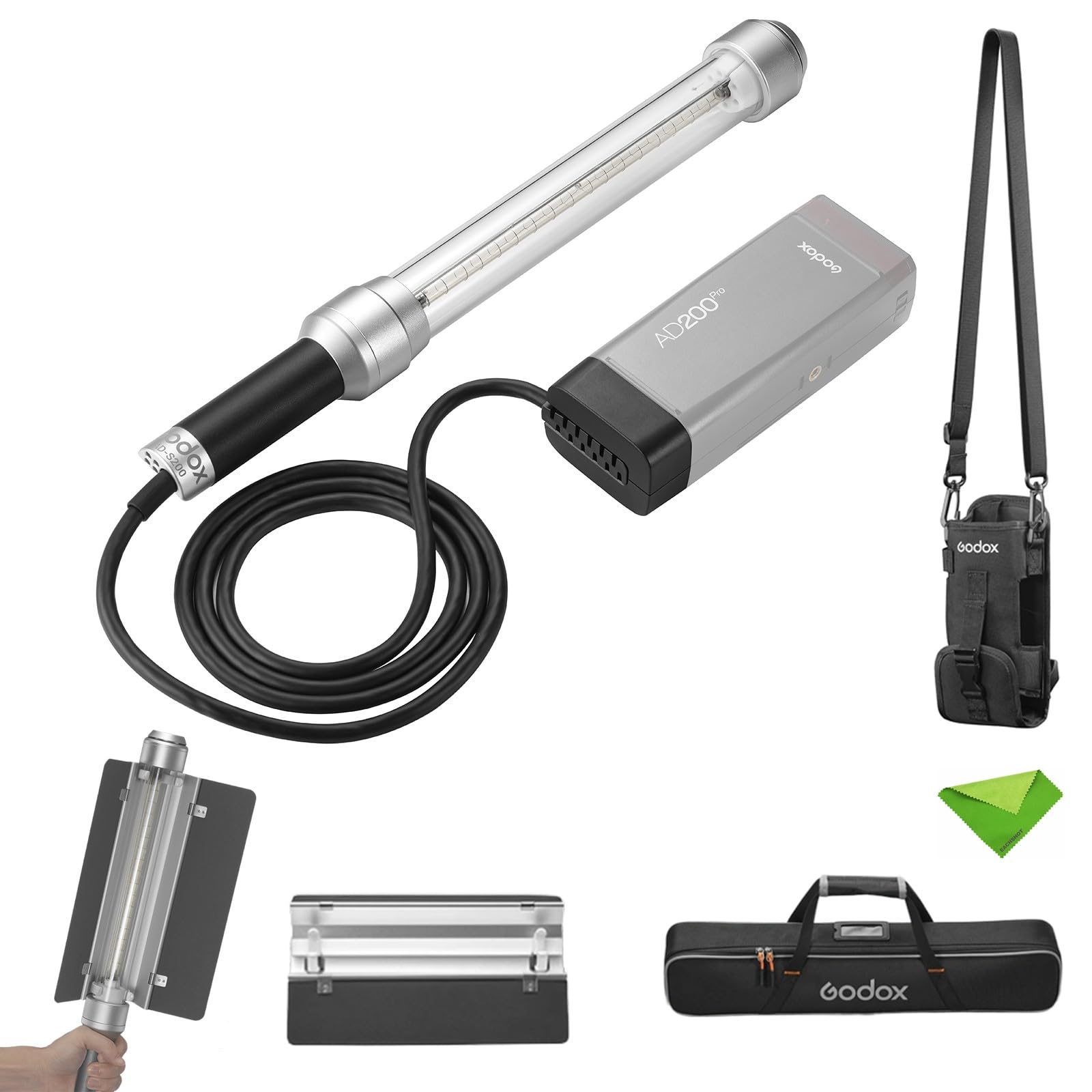 Amazon.com : Godox AD-S200 Stick Flash Head for AD200 AD200Pro