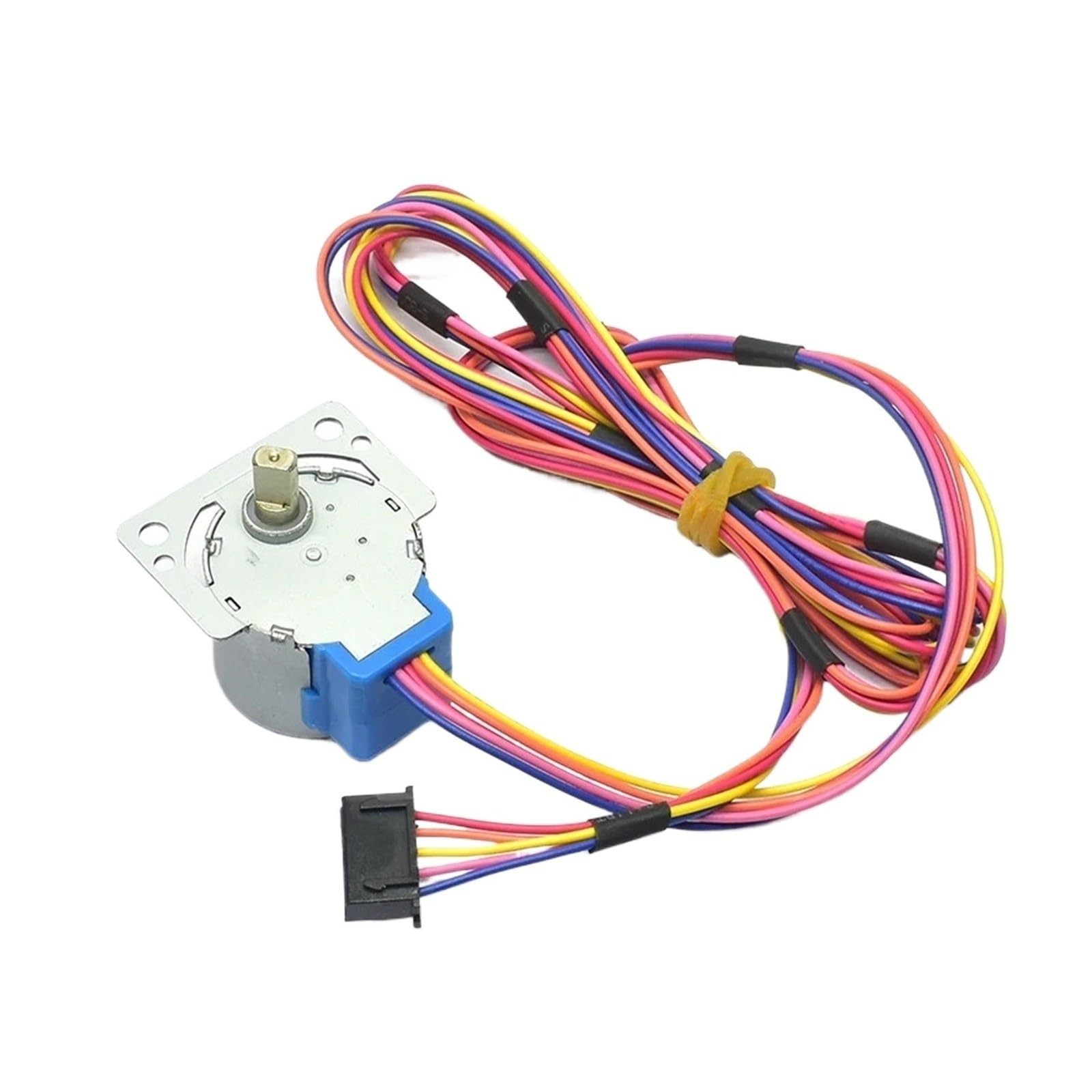 1 Uds., Compatible Con Chigo, Motor Paso A Paso for Aire Acondicionado, Motor De Guía De Viento 24BYJ-48, Placa De Guía De Viento Sincronizada, Oscilación