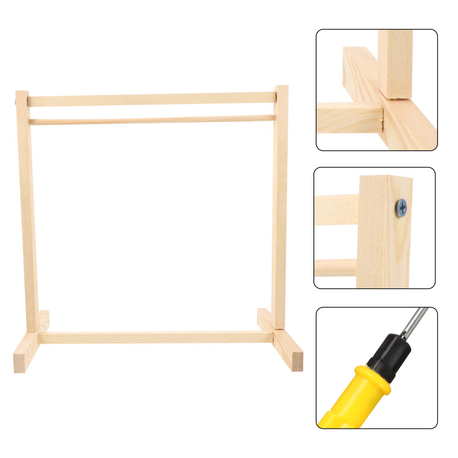 Appendiabiti Legno per Bambole Grucce Vestiti Accessori Giocattoli Organizzatore