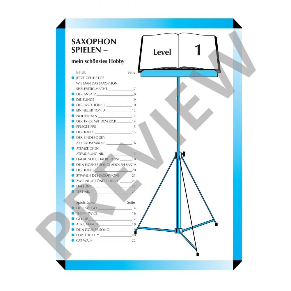 Saxophon spielen - mein schönstes Hobby Band 1 und Band 2 (9831D, ED 9832D, 9783795723422, 9783795720971) + Pflegetuch aus Mikrofaser (Starterset)
