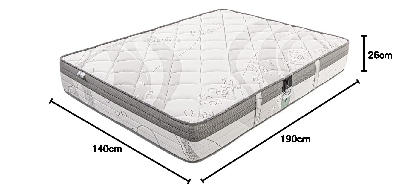 Matelas Mousse Apollon 140x190 cm Accueil Mémoire de forme